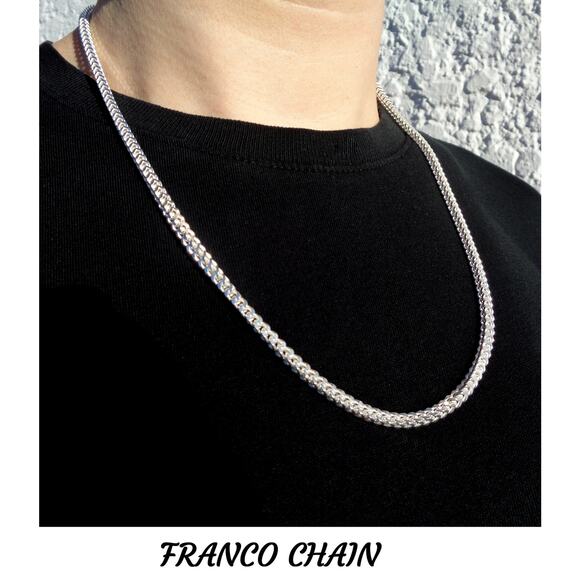 925 Sterling Silver Chain Italy, Rope, Snake, Figaro, Box, Cuban Curb, Paperclip - Picture 7 of 10